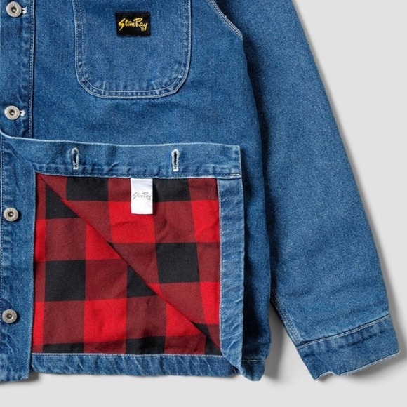 Stan Ray Winter Barn Coat - Vintage Stonewashed Denim, Men’s Medium NWT - Picture 6 of 6